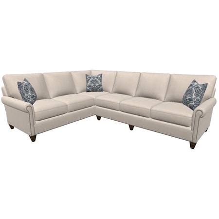 Custom Upholstered Sectional